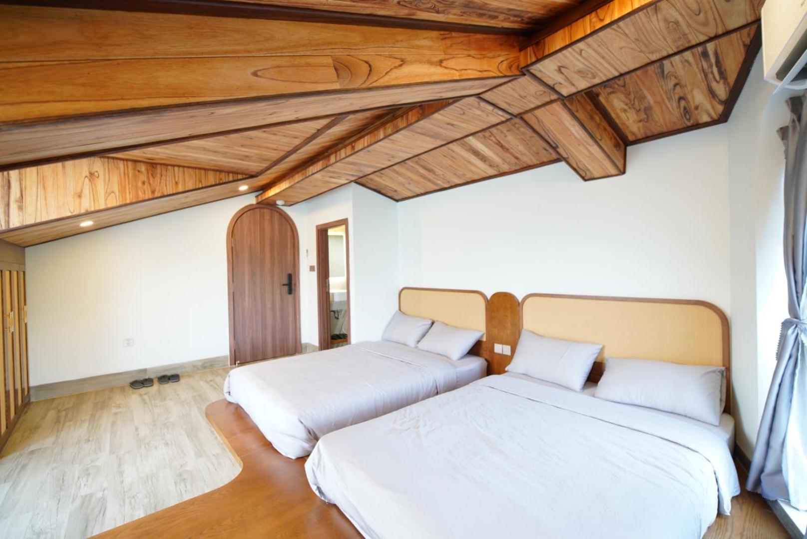 The Coral Homestay & Pub Tân Hiệ المظهر الخارجي الصورة